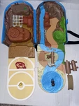 Pokemon Playset With Pikachu & Deino Figures, Accessories, Blue Case, Boxed Used. Price: $35.00.