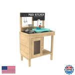 Tp Toys Mud Play Kitchen For Kids - Indoor Outdoor Toddler Wooden New. Price: $152.38.