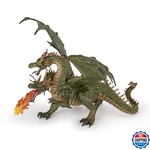 Papo -hand-painted Figurine -medieval-fantasy -two Headed Dragon -36019 Coll New. Price: $64.52.