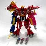 Bandai Power Rangers Dino Megazord Builder W/ 3 Chargers Htf Used. Price: $127.49.
