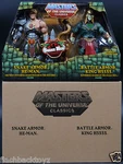 2015 Snake Armor He-man Battle King Hssss Motuc Classics Pack New. Price: $129.99.