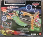 Disney Pixar Cars Glow Racers Track Launch & Criss-cross Playset Mcqueen Used. Price: $15.00.