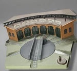 Thomas The Tank Engine & Friends Turntable Playset 1993 Not Complete Used. Price: $50.00.