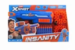Zuru X-shot Insanity Blaster Foam Darts Blue Orange New. Price: $18.99.