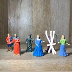 Tood Days Of Old Miniature Toy Figurine Set For Kids 5 Piece Safari Ltd Used. Price: $11.68.