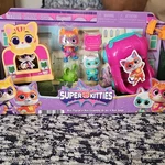 Just Disney Junior Superkitties Playset Ginny, Bitsy, Mr. Greenie Figures New. Price: $13.00.