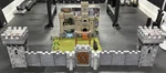 Schleich 2004 Knight's Ritterburg (40191) & Narnia Prince Caspian Deluxe Castle Used. Price: $250.00.