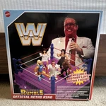 Wwe Royal Rumble Official Retro Ring Mattel New Sealed Box Damage. Price: $70.00.