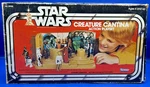 Vintage 1978 Kenner Star Wars Creature Cantina Action Playset Complete With Box Used. Price: $329.00.