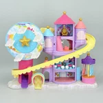 Mattel Polly Pocket Rainbow Funland Theme Park Playset Only No Accessories Used. Price: $18.00.