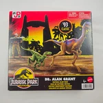 Jurassic Park 93 Classic Dr Alan Grant Tactical Claw Pack Velociraptor Mattel New. Price: $16.25.