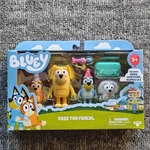 New Bluey Pass The Parcel Figure Set Bingo Lucky's Dad Lila Luckys. Price: $19.75.