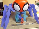 2021 Hasbro Marvel Spidey & His Amazing Friends Web-quarters Playset Incomplete Used. Price: $28.00.