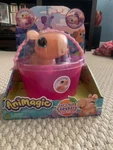 Animagic Let's Capybara Brown Squishy Water Toy Floats And Glows Ages 4+ New. Price: $30.00.