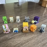 Lot Of 10 Mattel Minecraft Mini-figures Used. Price: $25.00.