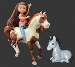 Mattel Spirit Lucky + Pinto Horse Boomerang Foal W/brush & Style Hair HCH37 Used. Price: $15.15.