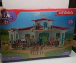 Schleich Club - 115 Piece Lakeside Playset With Horses And Riding Figurine Used. Price: $89.00.