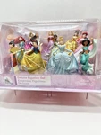 Disney Store Princess Deluxe Figures Glitter Sparkle Gown Dress Figurine Set New. Price: $39.99.