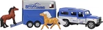 Breyer Horses Farms Land Rover Tag-a-long Trailer Playset #59216 New. Price: $29.99.