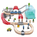 Hape City Railway And Bucket Set Toy Hoisting Magnetic Crane For Trains New. Price: $71.98.