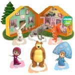 Luppa Masha And The Bear Playset House 6 Velvety Figurine Tin Lunchbox New. Price: $90.14.