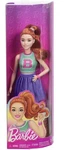 Mattel Barbie Fashionistas Doll #232 Red Hair In Jersey Top New. Price: $15.75.
