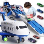 Airplane Race Track Kids Toys, Foldable 4 Layer Toddler Car Playset, New. Price: $69.96.