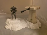 Vintage Star Wars Hoth Turret & Probot Playset Kenner 1979 Used. Price: $70.00.