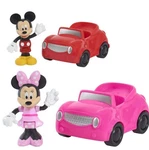 Nip Mattel Disney Junior Playset Poseable Figures Mickey & Minnie Mouse W/2 Cars New. Price: $19.95.