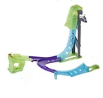 Heroes Transformers Rescue Bots Flip Racers Blurr Reverse Raceway Set Hasbro Used. Price: $16.99.