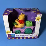 Mattel Winnie The Pooh Ride Wobble Wagon Train Piece New Vintage 1990S. Price: $17.94.