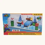 Nintendo Super Mario Deluxe Frosted Glacier Playset 2022 Jakks Pacific Box Wear New. Price: $129.99.