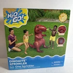 New H2O Go! T-rex Dinosaur Water Splash Sprinkler Summer Kid Fun 39IN Tall. Price: $10.00.