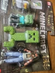 Collectible Minecraft Figurines By Mattel New. Price: $16.47.