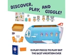 Bluey 3-IN-1 Transforming Airplane Toy Kids Playset Turns Into Resort & Boat New. Price: $46.99.