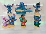 Disney Lilo & Stitch Figurine Playset 6PC Toy Figures Cake Toppers Used. Price: $12.99.