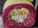 Disney Princess Chariot Carrier Case Luggage W/ Slide Up Handle & Wheels Pre-owned. Price: $23.99.
