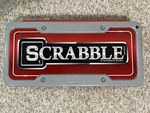 Scrabble Hasbro Travel Game Road Trip Portable Case Crossword Self Contained Used. Price: $14.99.