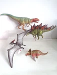 Set Of 4 Dinosaur Models Museum Line Deluxe Toy Figures By Bullyland New. Price: $29.53.