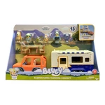 Bluey's Family Camping Cookout 15-PIECE Transforming Playset, Ages 3+ New. Price: $43.99.