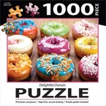 Turner Licensing Jigsaw Puzzle 1000 Pieces Delightful Donuts, Multicolored New. Price: $10.00.
