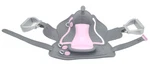 Our Generation Toy Horse Stirrup Saddle Fits 18" Doll Gray & Pink By Battat Used. Price: $10.23.