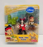 2011 Fisher Price Disney Jake & The Neverland Pirates Hook Croc Figures New. Price: $29.95.