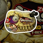 Zuru Smashers Dino Island Skull T-rex Battles Figures Sand & Slime Digging Black New. Price: $47.99.