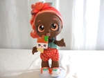 Kindi Kids Summer Peaches 11" Doll Snack Time Moose Toys + Ice Cream Used. Price: $20.00.