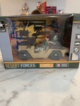 Nib U.s. Army Desert Forces Jeep Soldier 11 Pc Playset Toy Association Unopened New. Price: $15.00.