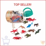 Terra By Battat 60 Pieces Ocean Animal Figurines Realistic Mini Sea New. Price: $15.82.
