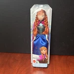 Mattel - Disney Frozen Doll Anna With Braids New Toy Paper (0734). Price: $19.99.