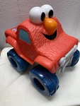 Sesame Street Elmo Giggle Go Crash, Spin & Zoom Monster Truck Tested Works! Used. Price: $19.99.