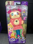 Polly Pocket Sloth Flip And Find By Mattel Ages 4+ New. Price: $10.00.